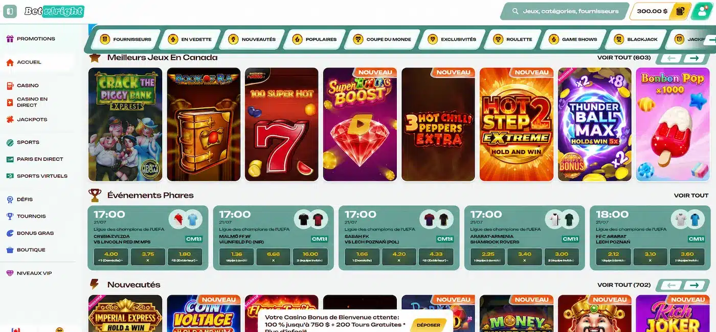 Betalright casino