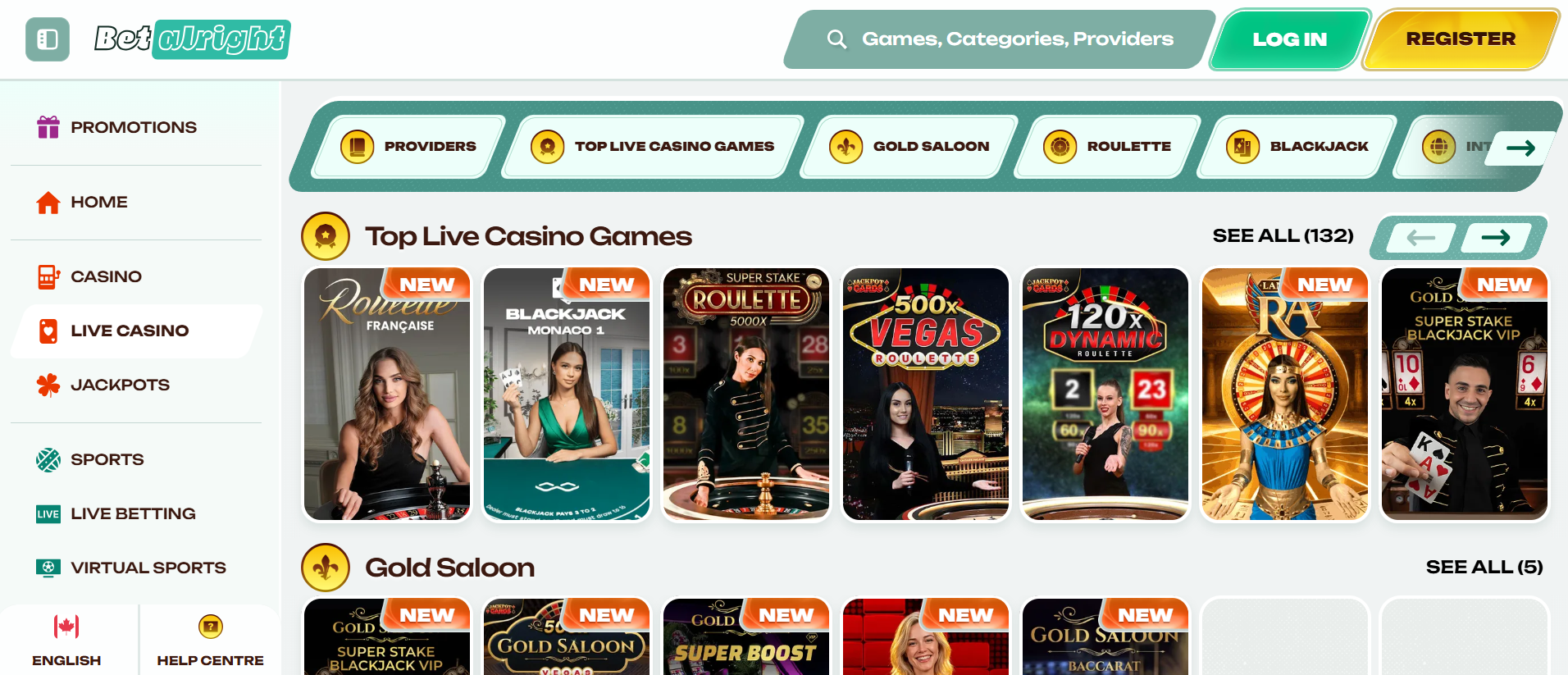 Betalright casino