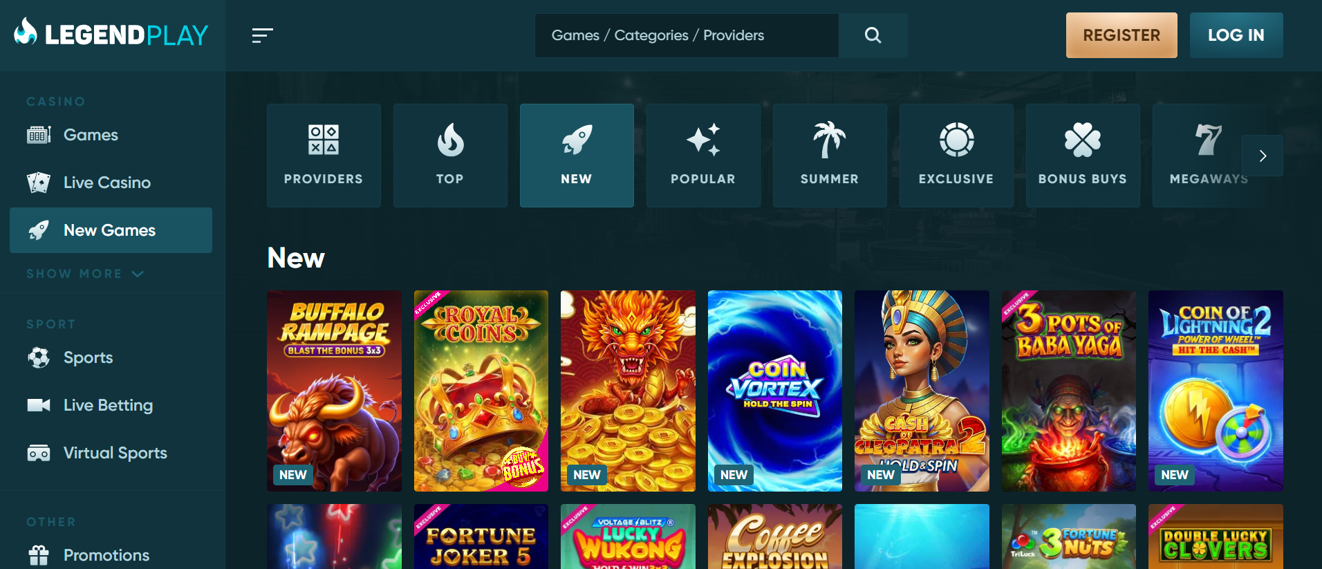 Legendplay casino